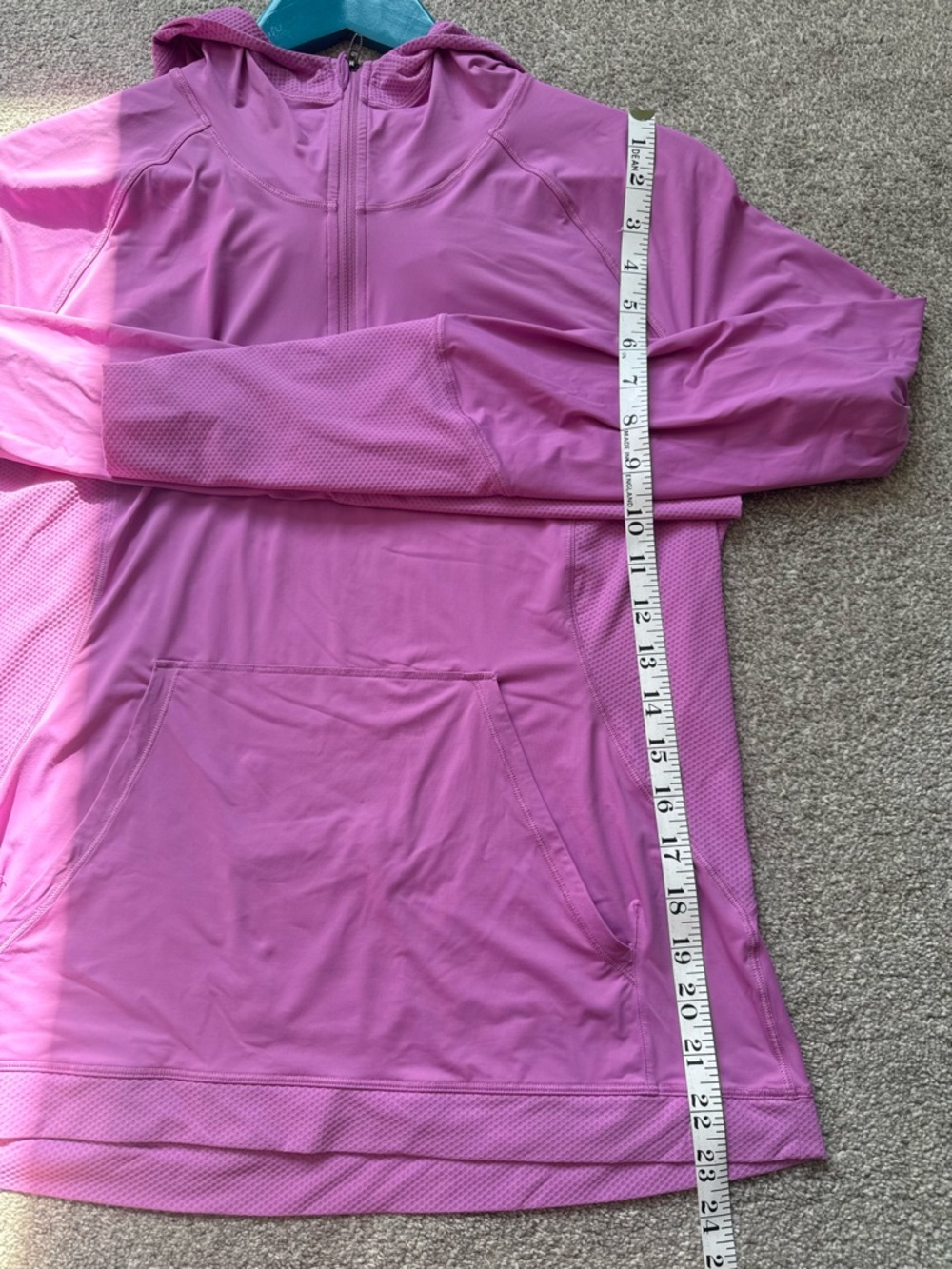 Lululemon Sleek Performance 1/2 Zip Hood | Size 6 or size 8 - Picture 8 of 8